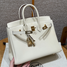 최고퀄 에르메스 올수공 버킨 25 Nata 스위프트 가죽 금장