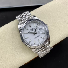 최고퀄 VS공장 롤렉스 데이저스트 화이트 다이얼 쥬빌레 스틸 41mm 126334