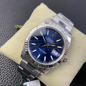 최고퀄 VS공장 롤렉스 데이저스트 블루 다이얼 오이스터 스틸 41mm 126334
