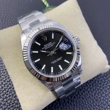 최고퀄 VS공장 롤렉스 데이저스트 블랙 다이얼 오이스터 스틸 41mm 126334
