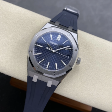 최고퀄 DD공장 오데마피게 로얄오크 블루 다이얼 러버밴드 41mm 15510
