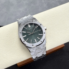 최고퀄 DD공장 오데마피게 로얄오크 그린 다이얼 스틸 41mm 15510