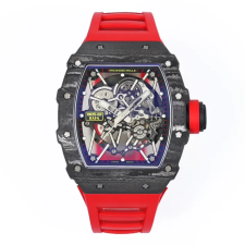 최고퀄 ZF공장 리차드밀 라파엘 나달 RM35-02 블랙 카본 / 레드 러버밴드