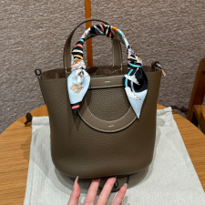 최고퀄 올수공 에르메스 인 더 루프 18 에토프 클레망스 가죽 실버 하드웨어