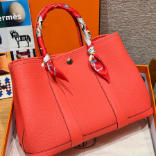 최고퀄 올수공 에르메스 가든파티 30 Rouge Pivoine 네곤다 가죽