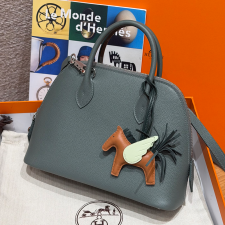 최고퀄 올수공 에르메스 볼리드 25 Gris Meyer 에버컬러 가죽 실버 하드웨어