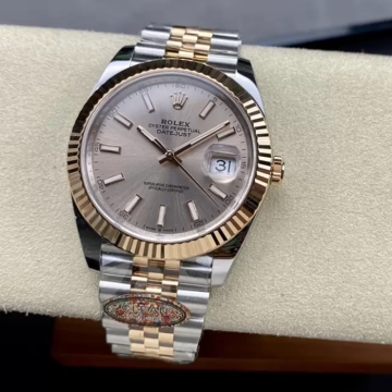 최고퀄 클린공장 롤렉스 데이저스트 41mm 썬더스트 인덱스 다이얼 로즈골드 콤비 126331