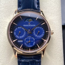 최고퀄 예거르쿨트르 마스터 울트라 씬 퍼페추얼 캘린더 블루 다이얼 39mm 114258J