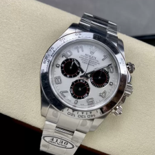 최고퀄 클린공장 롤렉스 스틸 데이토나 화이트 아라빅 다이얼 116519