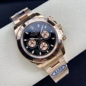 최고퀄 클린공장 롤렉스 데이토나 검판 다이얼 로즈골드 금통 116505