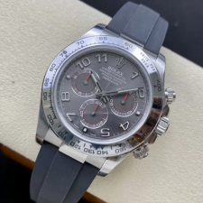 최고퀄 클린공장 롤렉스 데이토나 레이싱 다이얼 화이트 골드 금통 러버밴드 116519